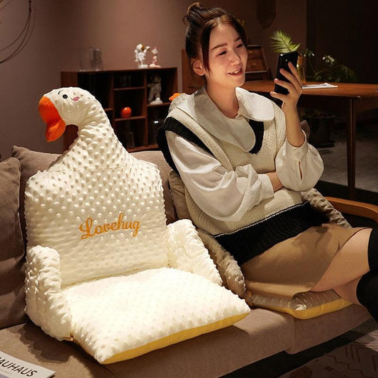 Kawaii Goose Chair Cushion - Plushies