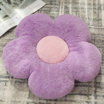 Kawaii Flower Cushion Pillow Plush Toy - Plushies