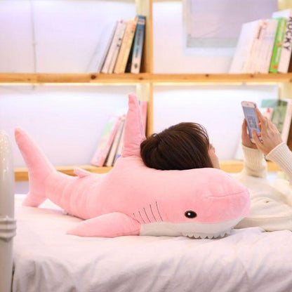 Lifelike Giant Shark Pillow - Plushies