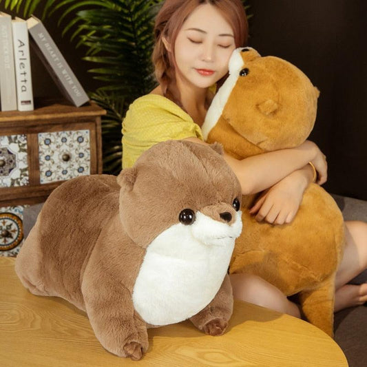 Cute Stuffed Realistic Otter Plush Dolls - Plushies