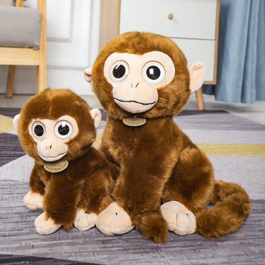 Fuzzy Monkey Plushie - Plushies