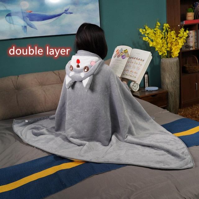 Shiba Inu Cloak Blanket - Plushies