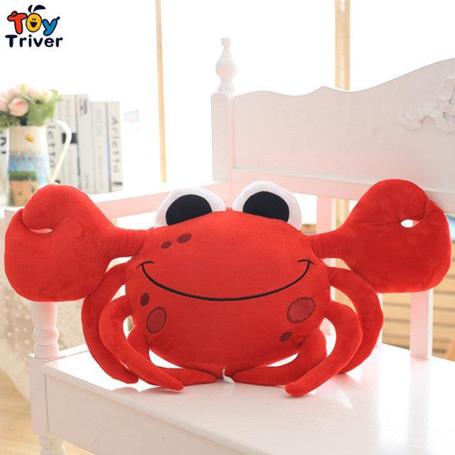 Cute Crab Cushion Pillow - Plushies