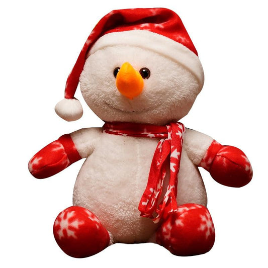 Christmas Snowman Plush Toy - Plushies