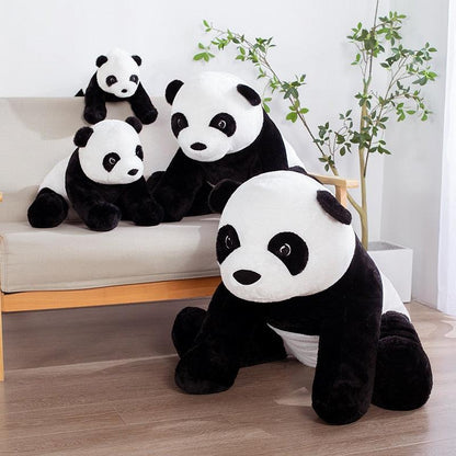 Large Kawaii Sitting Panda Plushies - Plushies
