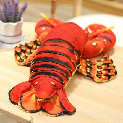 Large Realistic Lobster Plush Toy - Plushies