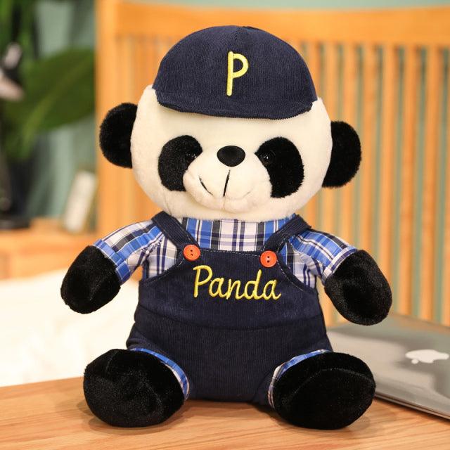 Large Panda With Hats Rest Pillows - Plushies