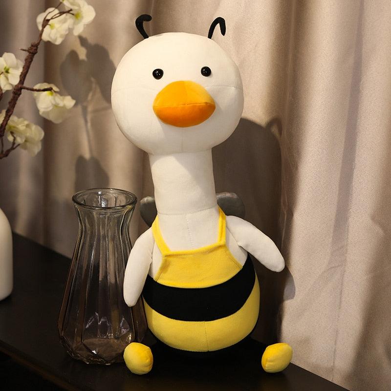 Cute Duck Dressed as a Bee - Plushies