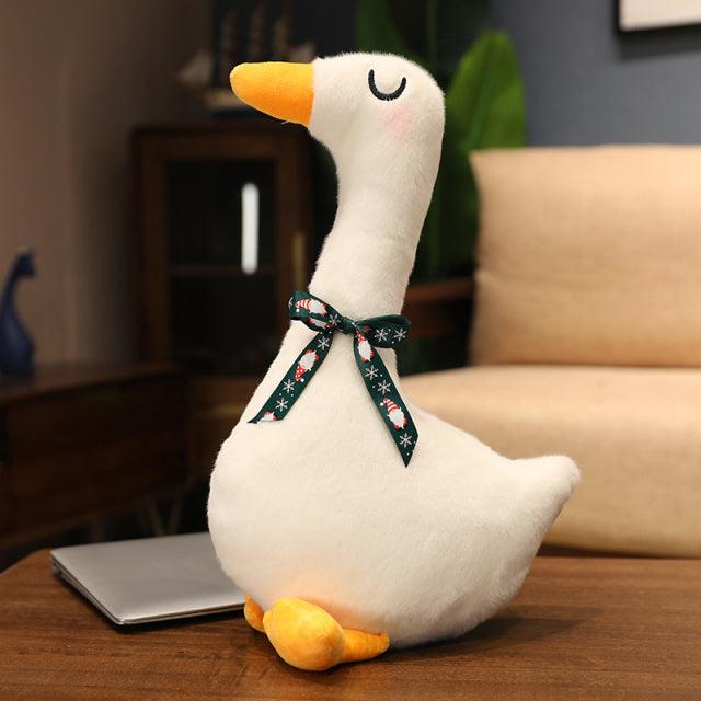 Expressive White Goose Plush Toy - Plushies