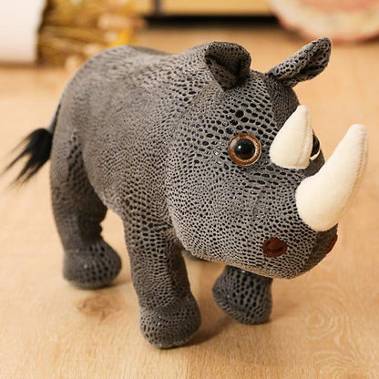 Lifelike Rhinoceros Plush Toys - Plushies