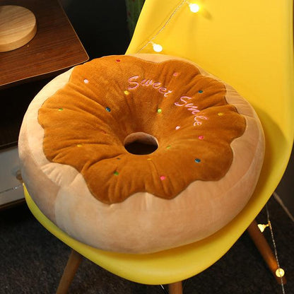 Soft Donut Bread Nap Pillows - Plushies