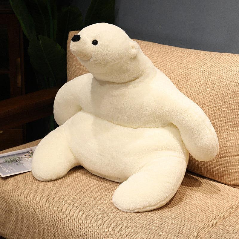 Cute Giant Polar Bear Plush Toy - Plushies