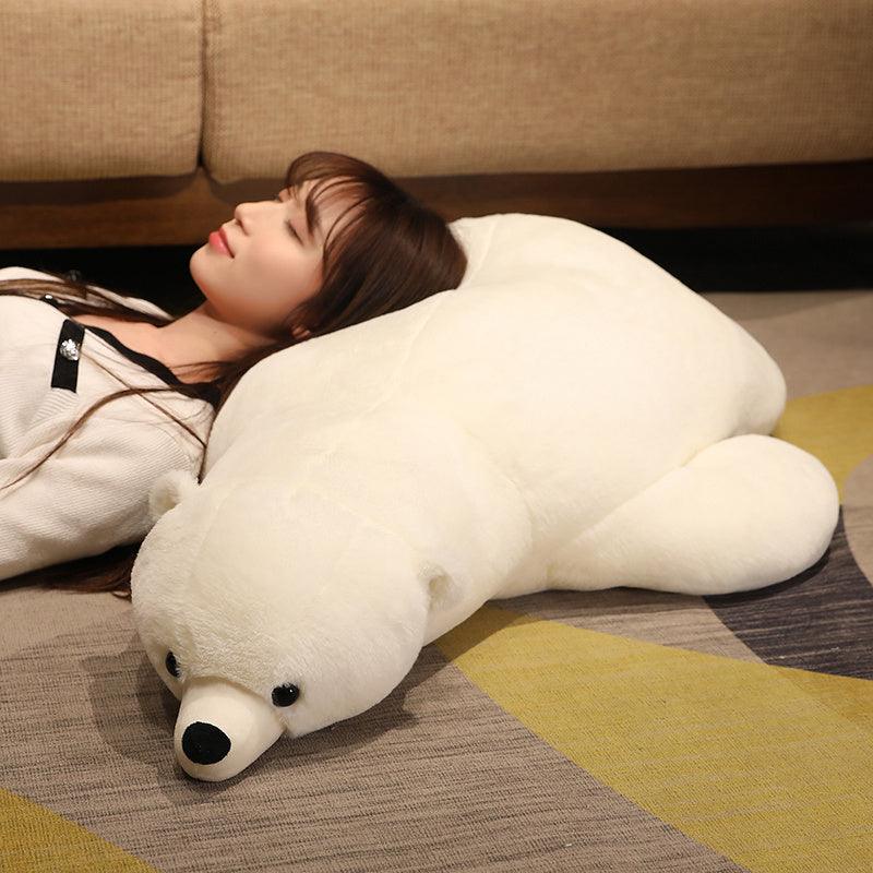 Cute Giant Polar Bear Plush Toy - Plushies