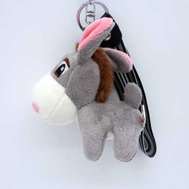 Cute Donkey Plush Keychain - Plushies