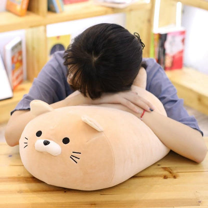 Super Soft Cat Pillow Stuffed Animal - Plushies
