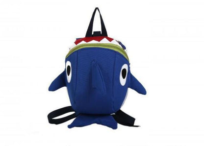 Cute Cartoon Shark Backpack - Plushies